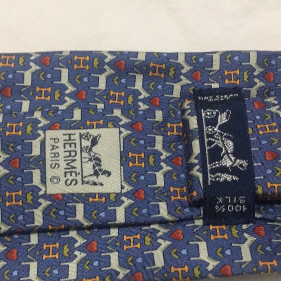 Hermes men tie - Picture 4 of 8